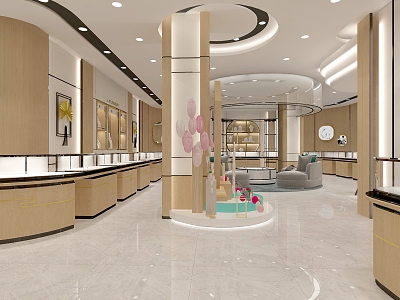 Jewelry Store Jewelry Store Jewelry Nakajima Store Jewelry Store Jewelry Store Gold and Silver Jewelry Store Jewelry Store 3d model