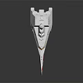 Modern Fast Ferry With Sleek Design White Hull Red Bottom And Aerodynamic Structure