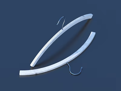 Hangers Iron Hangers Stainless Steel Hangers Life Supplies 3d model