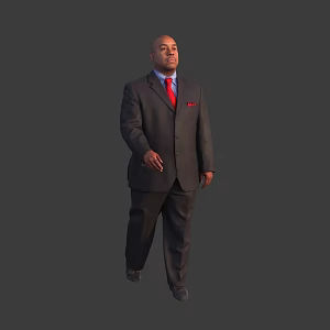 Suit Men Business Wear Men 3d model