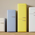 Refrigerator Mini Refrigerator Single Door Refrigerator 3d model