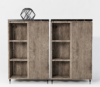 Modern Side Cabinet Shoe Cabinet Storage Cabinet Decoration Cabinet Wall Cabinet Sideboard 3d model