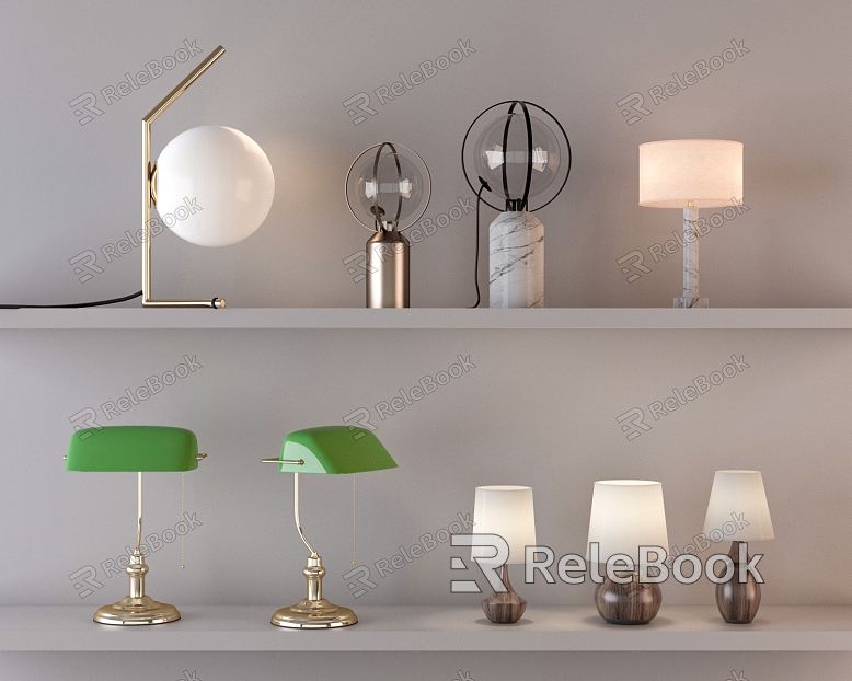 Table lamp lamp model