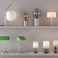 Table lamp 3d model