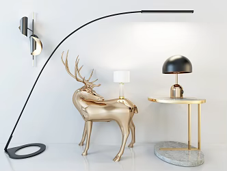 Modern Light Luminaires Combination Lamps Metal Chandeliers Pendant Lamps 3d model