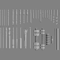 Different Types Of Drill Bits Bolts Nuts And Fasteners For Industrial Use