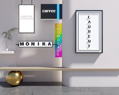 Essential Urban Road Facilities Featuring Traffic Signs And Pedestrian Crossings 3d model