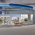 Modern Library Smart Library 3d model