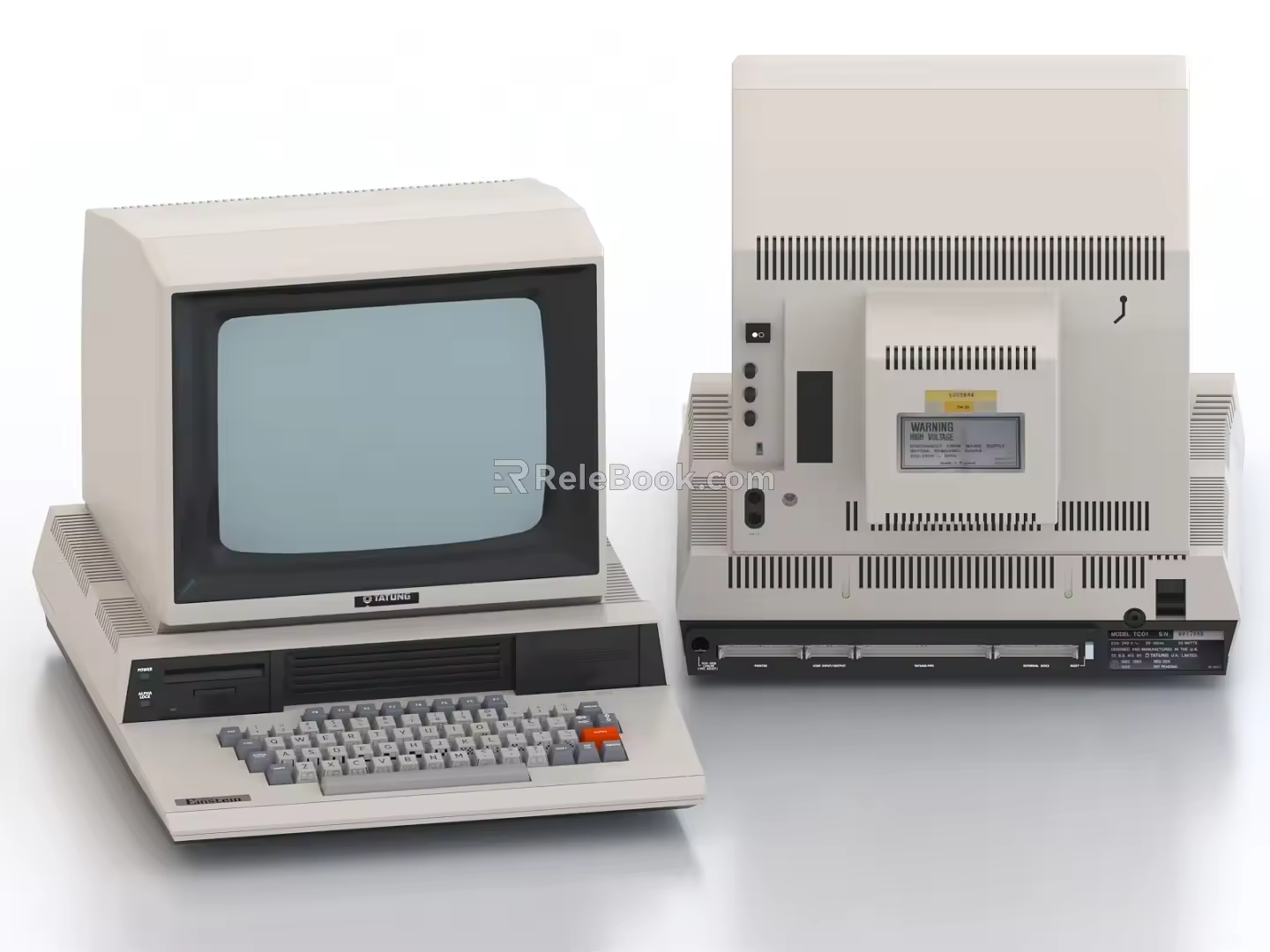 Retro Computer Early Computer Old Computer Early Computer Personal Computer 3d model