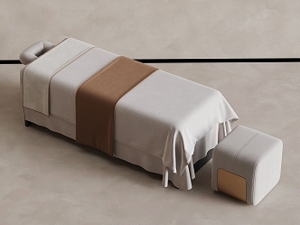 Modern massage bed 3d model