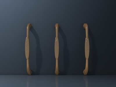 Modern Door Handle 3d model