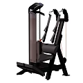 Strength Training Fitness Equipment Seated Machine With Adjustable Seat And Resistance Cables