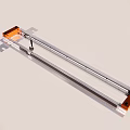 A device for adding holes on a flat surface on a furniture blank. 3d model