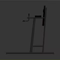 Sturdy Metal Frame Fitness Equipment Pull Up Station With Seated Support