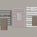 Heated Towel Radiators in Black Pink White with Digital Display and Hanging Towels for Bathroom