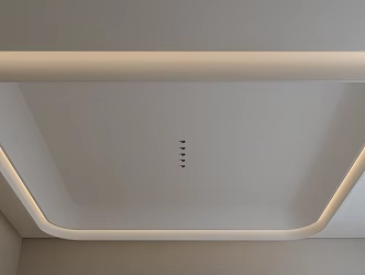 Modern Ceiling Special-shaped Ceiling Narrow Side Anti-glare Downlight 3d model