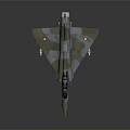 Camouflage Military Fighter Jet Model With Aerospace Design Details Cockpit And Wings