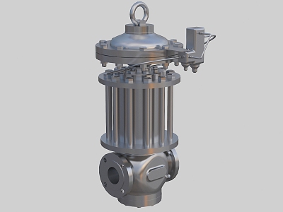 Pressure regulator, pressure regulator, mechanical equipment 3d model