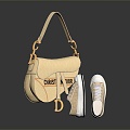 Women's Bag Fashion Women's Bag Women's Bag Women's Bag Ethnic Style Bag 3d model