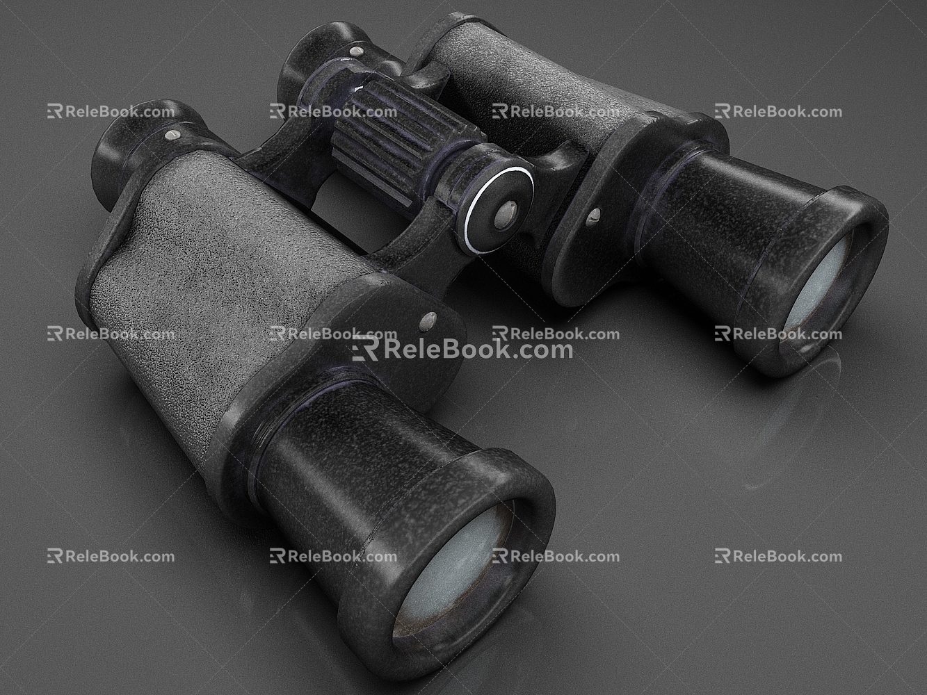 Telescope Binocular Telescope Handheld Telescope Observation Equipment 3d model