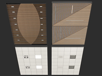 suspended ceiling 3d model