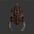 Monster Monster Monster Monster Monster Warrior Alien Monster Alien Monster 3d model