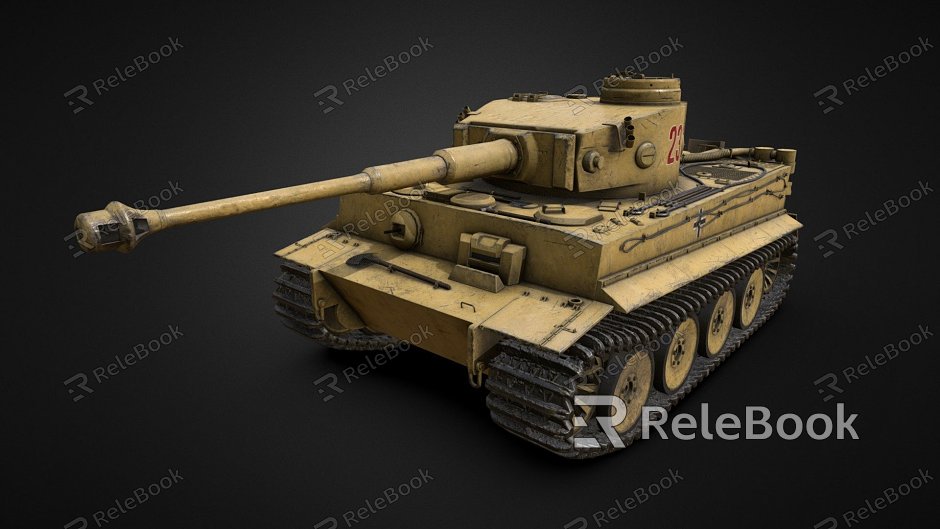 armored fighting vehicle tiger tank model