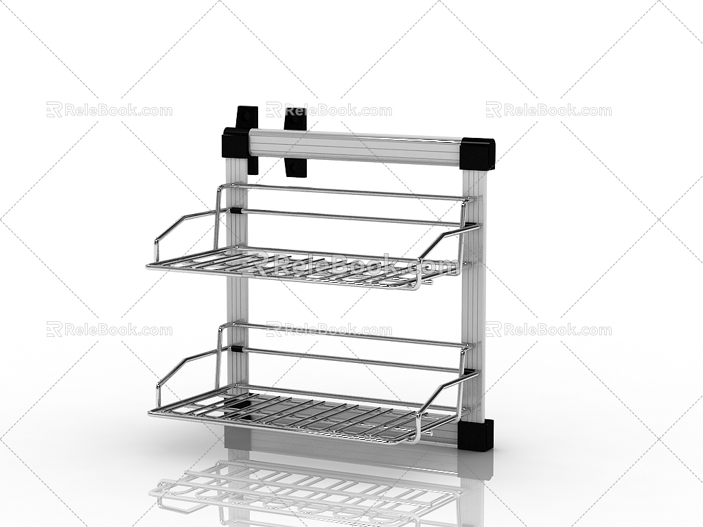 Modern hardware basket 3d model