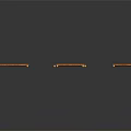 Three Wooden Fences With Cross Structure On Dark Background And Floor Reflections