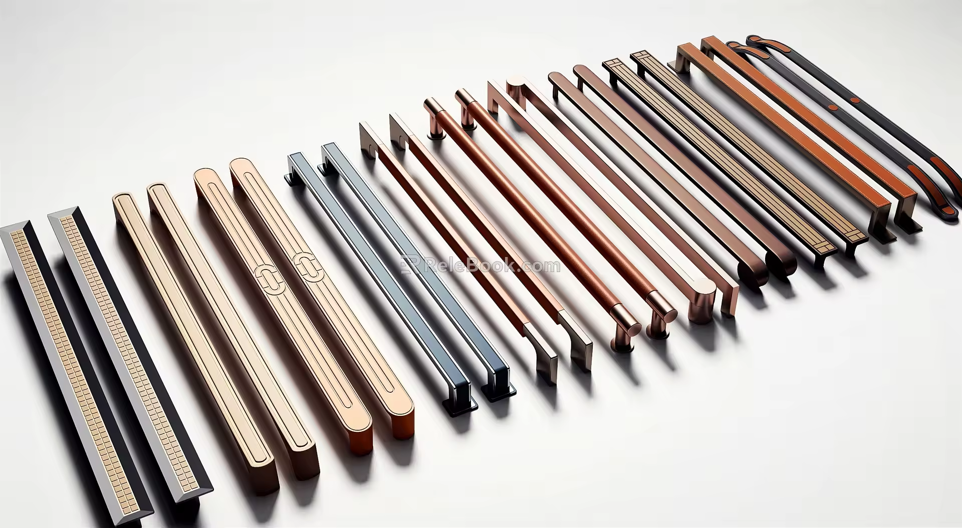 Modern handle 3d model