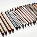 Modern handle 3d model