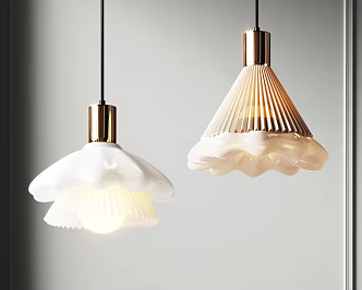 Modern chandelier 3d model