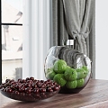 Modern Drinkers Fruit Ornaments Fruit Tray Cherry 3d model