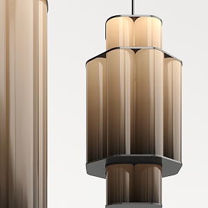 Modern chandelier geometric chandelier 3d model