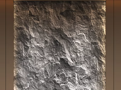 Textured Gray Rock Wall Design With Natural Stone Surface For Modern Interior Decor 3d model