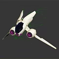 Modern Spaceship Spacecraft 3d model
