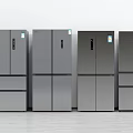 Showcase Of Modern Multi Door Refrigerators With Smart Screens And Sleek Color Designs