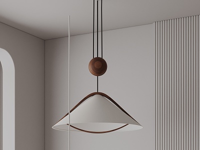 Modern chandelier 3d model