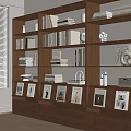 Bookcase 3d model