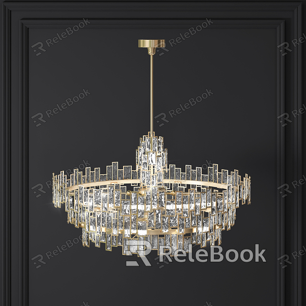 Light Luxury Crystal Chandelier Crystal Lamp model