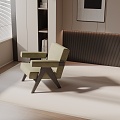 modern leisure chair 3d model