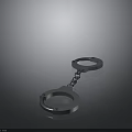 Heavy Duty Metal Handcuffs Reliable Hardware Tools for Security and Law Enforcement
