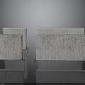 White Metal Radiators For Home Heating With Modern Design And Different Sizes