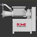 ROM Commercial Stainless Steel Meat Grinder With Metal Feeding Tray And Blade
