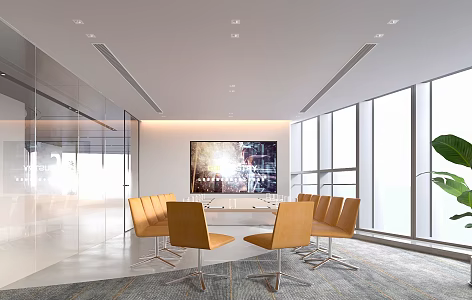 Conference Room 3d model
