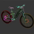 Black Electric Mountain Bike Modern Design With Durable Frame And Off Road Tires