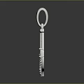 Elegant Silver Anchor Pendant With Sparkling Diamond Accents For Fashion Jewelry Accessory