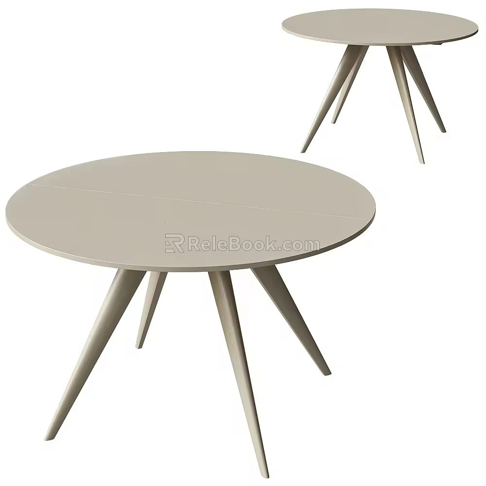 ELEGANCE round a few 18 3d model