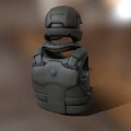 Tactical Military Clothing With Protective Vest Adjustable Straps And Gear Design