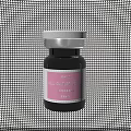 Transparent Home Daily Life Product Bottle With White Cap And 10ml Nutrient Solution Label